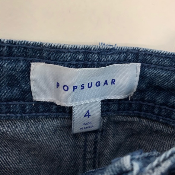 NWOT Popsugar Crop Jeans Size 4 - Picture 6 of 10